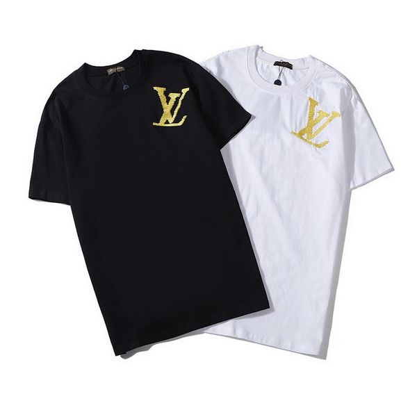 new high-quality mens designer t shirt men and women luxury cotton short-sleeved black and white retro religious hip hop style with, White;black
new high-quality mens designer t shirt men and women luxury cotton short-sleeved black and white retro religious hip hop style with, White;black