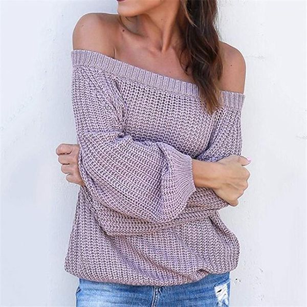 sweaters european and american style girls clothes spring women designer sweaters long sleeve min slash neck solid color, White;black
sweaters european and american style girls clothes spring women designer sweaters long sleeve min slash neck solid color, White;black
