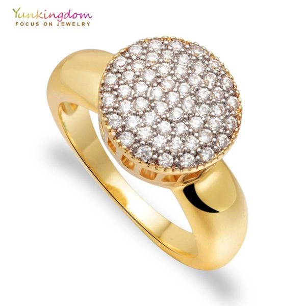 yunkingdom round wedding ring fashion white cubic zirconia fine big rings for women yb0013, Golden;silver
yunkingdom round wedding ring fashion white cubic zirconia fine big rings for women yb0013, Golden;silver