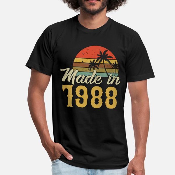 birthday gift made in 1988 t shirt men printed 100% cotton size s-3xl solid color fit fashion summer vintage shirt
birthday gift made in 1988 t shirt men printed 100% cotton size s-3xl solid color fit fashion summer vintage shirt