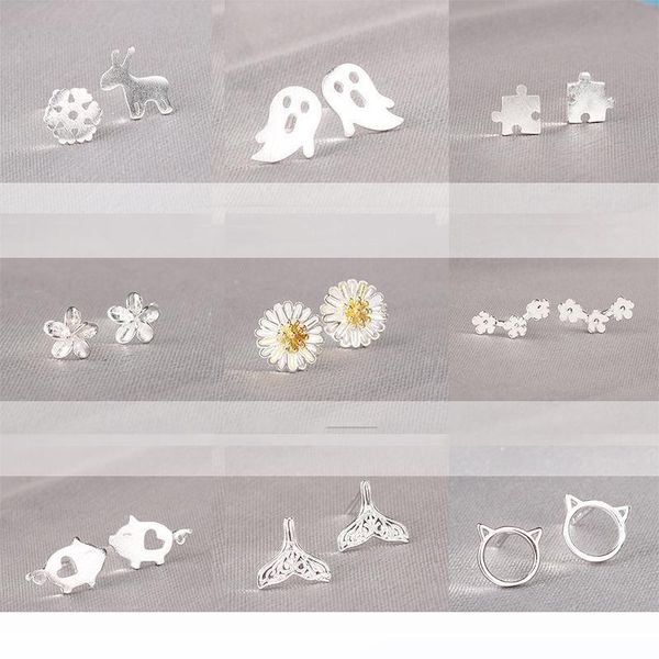 real 925 sterling silver jewelry for women cute animalhollow earring stud small stud earring for girls wholesale, Golden;silver
real 925 sterling silver jewelry for women cute animalhollow earring stud small stud earring for girls wholesale, Golden;silver