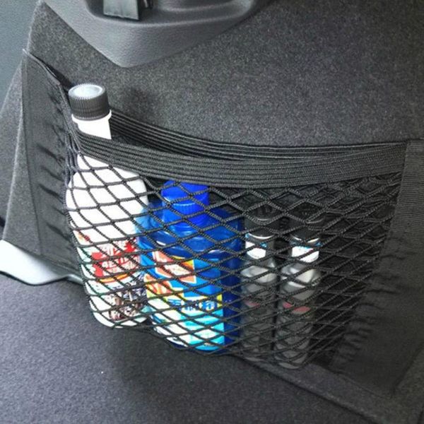1pcs car organizer auto car rear trunk back seat elastic string net mesh storage bag pocket cage seat storage styling
1pcs car organizer auto car rear trunk back seat elastic string net mesh storage bag pocket cage seat storage styling