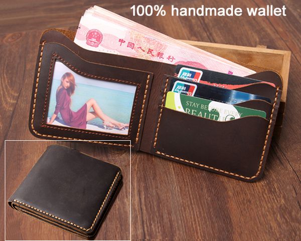 handmade vintage crazy horse leather men wallet men purse genuine leather wallet male purse short style money holder clutch bag, Red;black
handmade vintage crazy horse leather men wallet men purse genuine leather wallet male purse short style money holder clutch bag, Red;black
