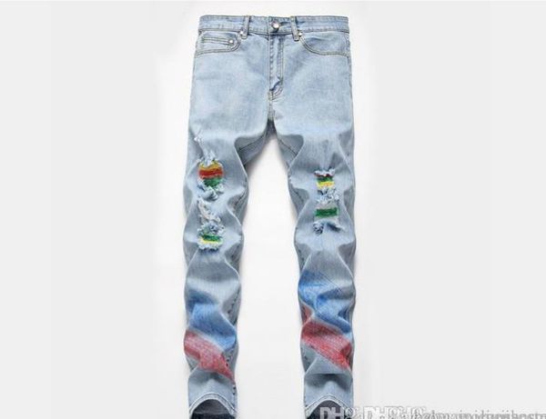 designer summer zipper casual pencil pants mid waist jeans mens pants mens striped printed ripped jeans fashion, Blue
designer summer zipper casual pencil pants mid waist jeans mens pants mens striped printed ripped jeans fashion, Blue