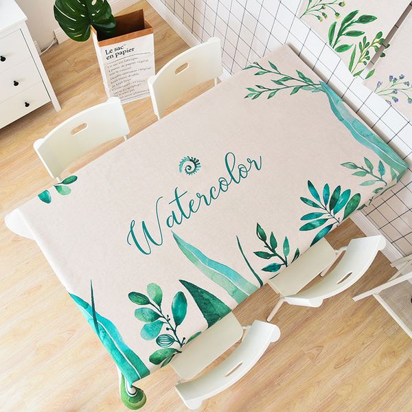household thickened table cloth cotton and linen coffee tablecloth idyllic plant green leaf tablecloth
household thickened table cloth cotton and linen coffee tablecloth idyllic plant green leaf tablecloth