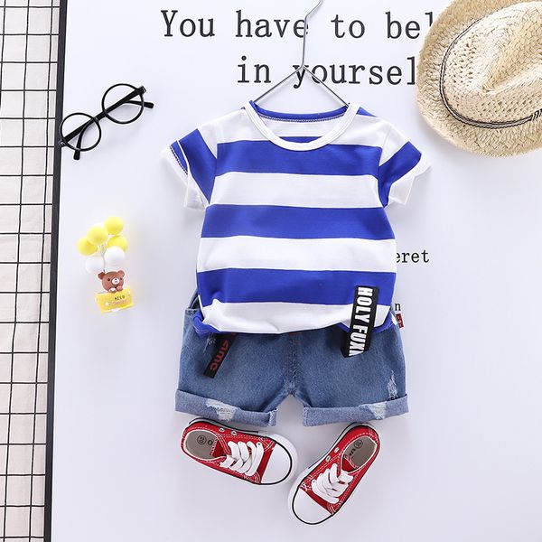 children newborn boys girls clothes stripe summer kids clothing infant suit toddler t-shirt jeans baby casual tracksuit 1-5 kg-415, Pink;blue
children newborn boys girls clothes stripe summer kids clothing infant suit toddler t-shirt jeans baby casual tracksuit 1-5 kg-415, Pink;blue