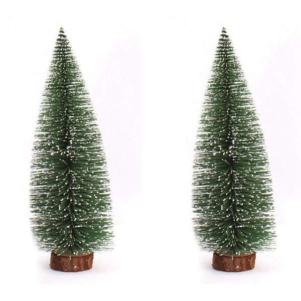 2 pcs mini christmas tree a small pine tree placed in the deskchristmas decoration for home xmas(25cm&30cm)
2 pcs mini christmas tree a small pine tree placed in the deskchristmas decoration for home xmas(25cm&30cm)