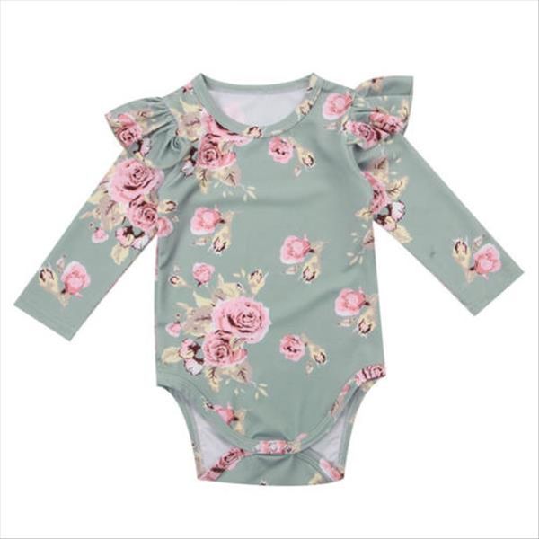 newborn baby girl clothing floral romper kids long sleeve cute cotton flower jumpsuit outfits clothes baby girls, Blue
newborn baby girl clothing floral romper kids long sleeve cute cotton flower jumpsuit outfits clothes baby girls, Blue