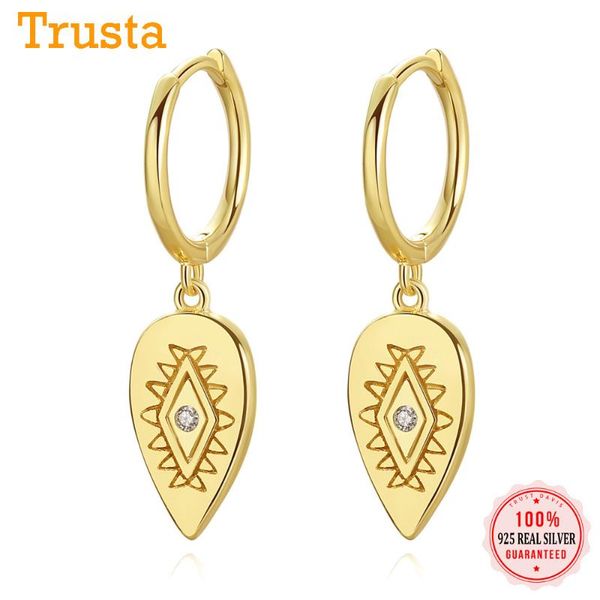 hoop & huggie trustdavis real 925 sterling silver sweet water drop eye cz charm earring for women wedding party fine jewelry gift da872, Golden;silver
hoop & huggie trustdavis real 925 sterling silver sweet water drop eye cz charm earring for women wedding party fine jewelry gift da872, Golden;silver