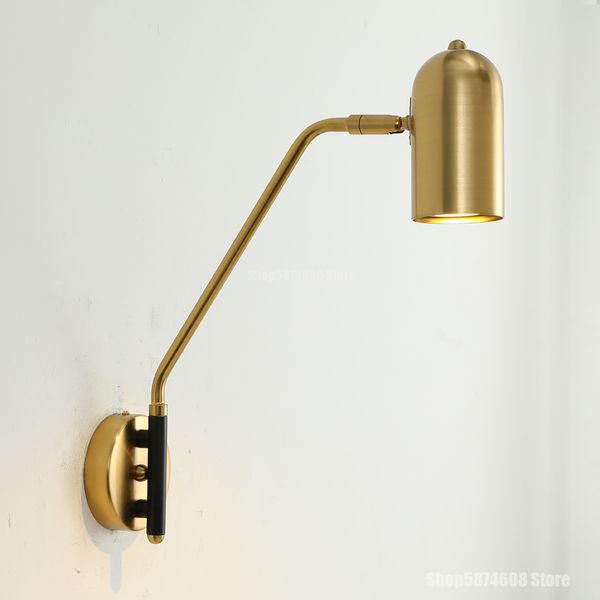 wall lamp post-modern golden dining room bedroom bedside living study corridor aisle decoration sconce light fixture
wall lamp post-modern golden dining room bedroom bedside living study corridor aisle decoration sconce light fixture