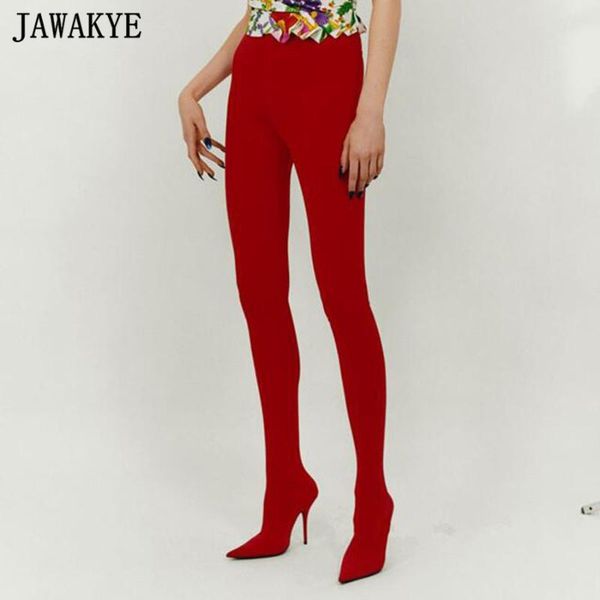 boots jawakye runway style bootcuts large size thigh high stiletto heels elastic long trousers sock shoes women, Black
boots jawakye runway style bootcuts large size thigh high stiletto heels elastic long trousers sock shoes women, Black