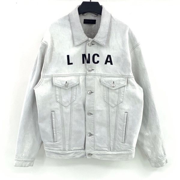 19fw luxury european gray denim jackets washing embroidery fashion old washed jacket mens women couples designer coat hfxhjk071, Black;brown
19fw luxury european gray denim jackets washing embroidery fashion old washed jacket mens women couples designer coat hfxhjk071, Black;brown