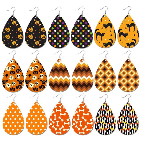 halloween jewelry gifts women waterdrop pu leather earrings printed pumpkin polka dot cat cute pattern dangle eardrop teardrop earring, Silver
halloween jewelry gifts women waterdrop pu leather earrings printed pumpkin polka dot cat cute pattern dangle eardrop teardrop earring, Silver