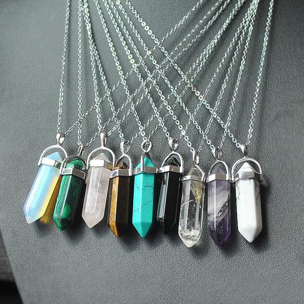 2020 necklace jewelry healing crystals amethyst rose quartz bead chakra healing point women men natural stone pendants, Silver
2020 necklace jewelry healing crystals amethyst rose quartz bead chakra healing point women men natural stone pendants, Silver