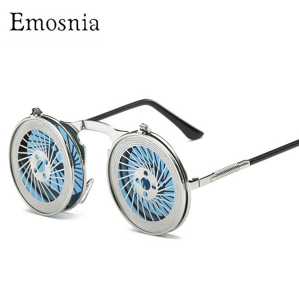 emosnia 2019 retro steampunk sunglasses men women cool funny flip punk round sun glasses google new vintage eyewear uv400, White;black
emosnia 2019 retro steampunk sunglasses men women cool funny flip punk round sun glasses google new vintage eyewear uv400, White;black