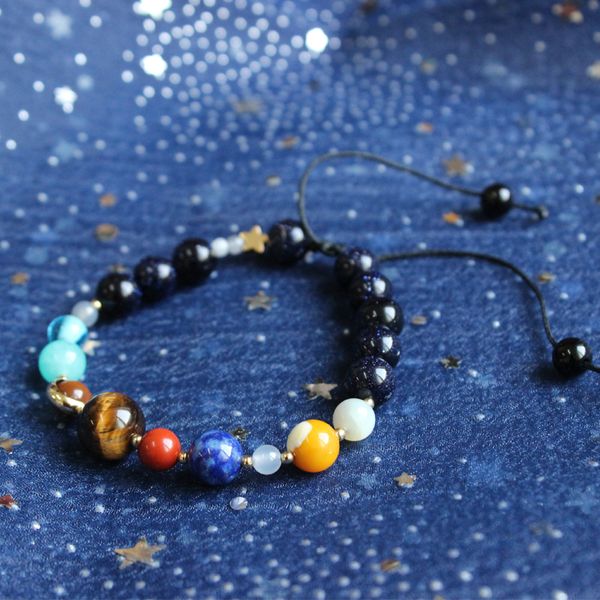 universe galaxy the nine planets in the solar system guardian star natural stone beads bracelet bangle for women & men gift y200730, Black
universe galaxy the nine planets in the solar system guardian star natural stone beads bracelet bangle for women & men gift y200730, Black