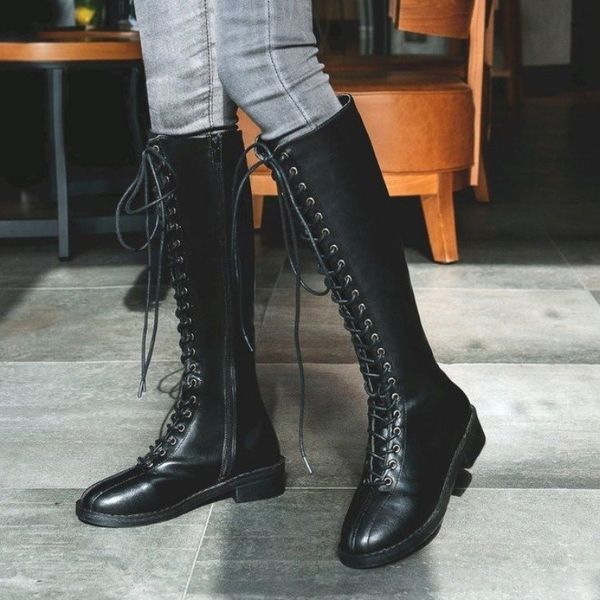 sandals style round head zipper boots 2021 europe and breathable party with high heel in the autumn winter, Black
sandals style round head zipper boots 2021 europe and breathable party with high heel in the autumn winter, Black