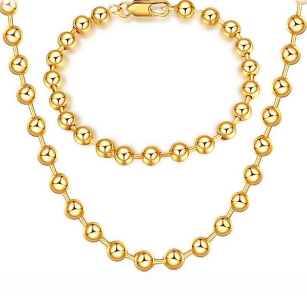 mark 18k gold platings circular bead necklace bracelet man woman 6mm buddhism bead gold bracelet necklace wedding jewelry set, Silver
mark 18k gold platings circular bead necklace bracelet man woman 6mm buddhism bead gold bracelet necklace wedding jewelry set, Silver