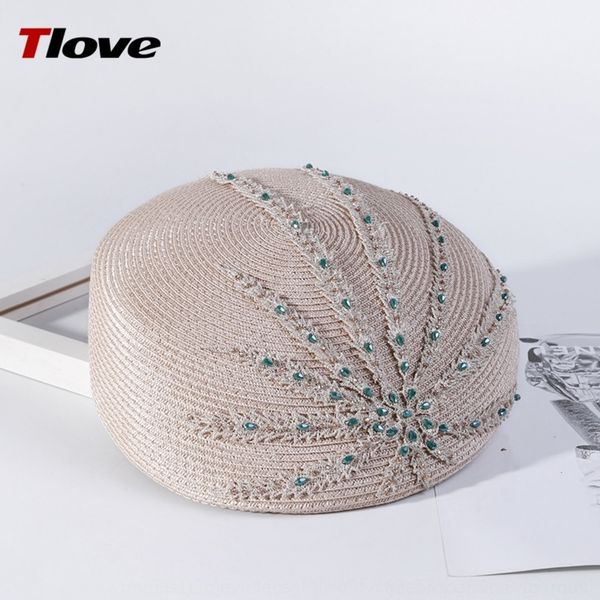 2020 new all-match summer straw straw beret hat thin fashion women's hat spring and summer women's beret mx2sf, Blue;gray
2020 new all-match summer straw straw beret hat thin fashion women's hat spring and summer women's beret mx2sf, Blue;gray