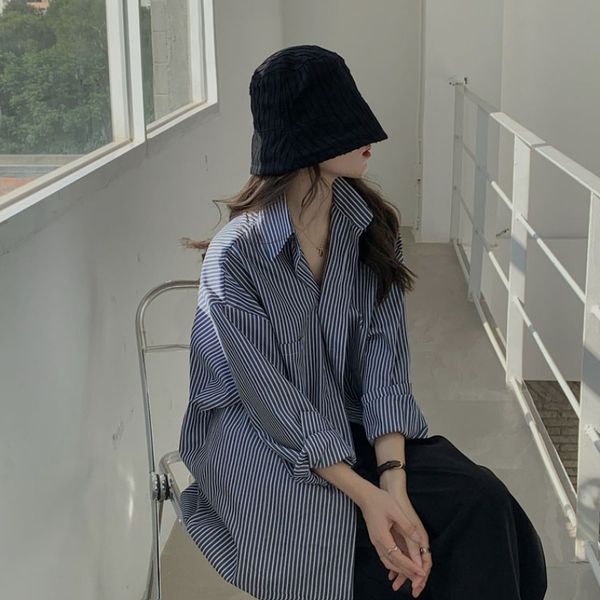 goohojio 2020 long sleeve women casual shirt shirts fashion striped blouse loose shirts blouses women collar, White
goohojio 2020 long sleeve women casual shirt shirts fashion striped blouse loose shirts blouses women collar, White