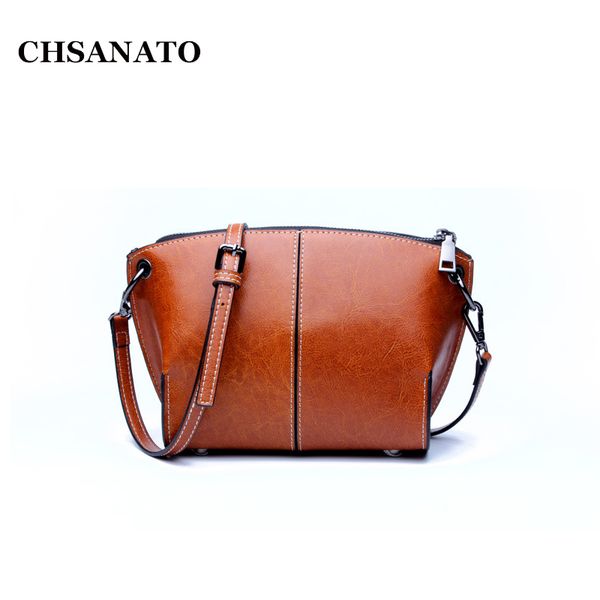 chsanato designer brand small tote oil wax leather girls shoulder bags women's shell crossbody bag for women 2020
chsanato designer brand small tote oil wax leather girls shoulder bags women's shell crossbody bag for women 2020