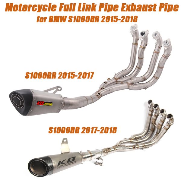 for s1000rr 2020-2020 motorcycle full link pipe exhaust muffler pipe stainless steel system non-destructive installation
for s1000rr 2020-2020 motorcycle full link pipe exhaust muffler pipe stainless steel system non-destructive installation