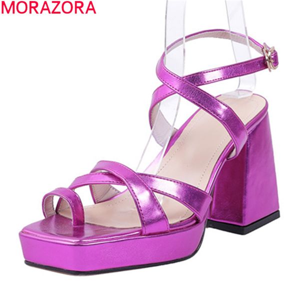 morazora 2020 new brand fashion women sandals thick high heels square toe party wedding shoes summer platform ladies shoes, Black
morazora 2020 new brand fashion women sandals thick high heels square toe party wedding shoes summer platform ladies shoes, Black