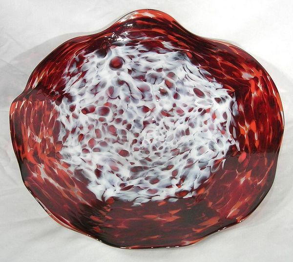 Art Glass Wall Plates Craft 100% Hand Blown Murano Glass Led Wall Lamp Wall Sconce