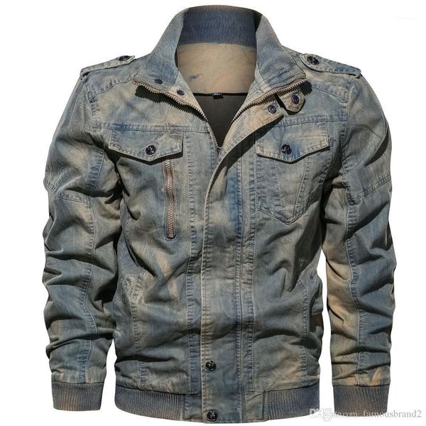 jacket plus size hombres turn down collar autumn spring winter jackets coats mens washed denim, Black;brown
jacket plus size hombres turn down collar autumn spring winter jackets coats mens washed denim, Black;brown