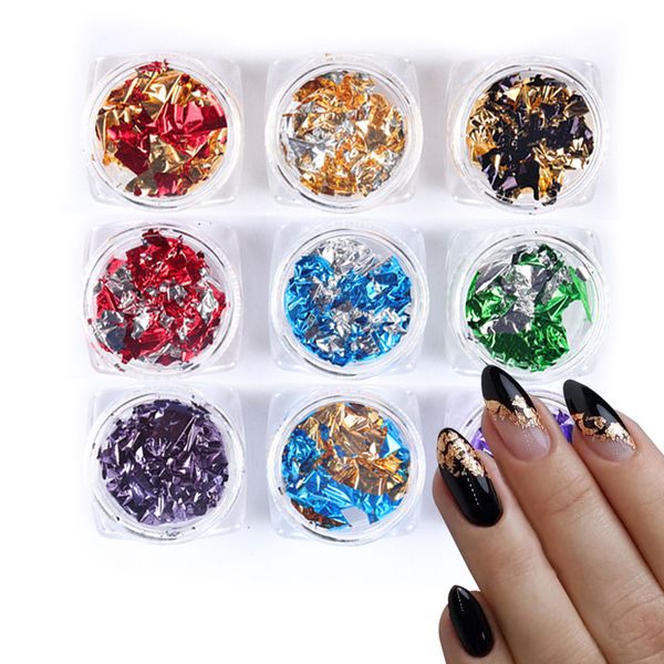 rikonka 1set gold silvergreen purple colorful nail art foils aluminum nail stickers for nails manicure art decoration, Black
rikonka 1set gold silvergreen purple colorful nail art foils aluminum nail stickers for nails manicure art decoration, Black