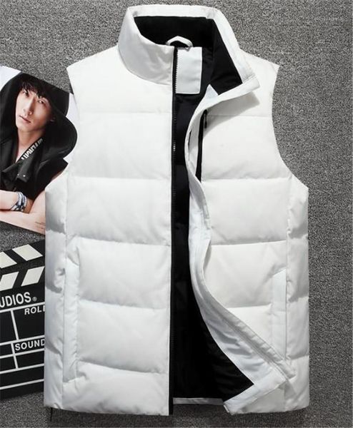 vests casual males clothing solid color mens designer vests fashion thick slim stand collar mens zipper, Black;white
vests casual males clothing solid color mens designer vests fashion thick slim stand collar mens zipper, Black;white