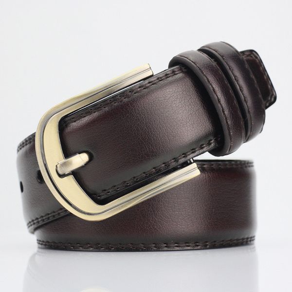 men's belt leather belt men pin buckle cow genuine leather belts for men 110cm mens belt cinturones hombre, Black;brown
men's belt leather belt men pin buckle cow genuine leather belts for men 110cm mens belt cinturones hombre, Black;brown