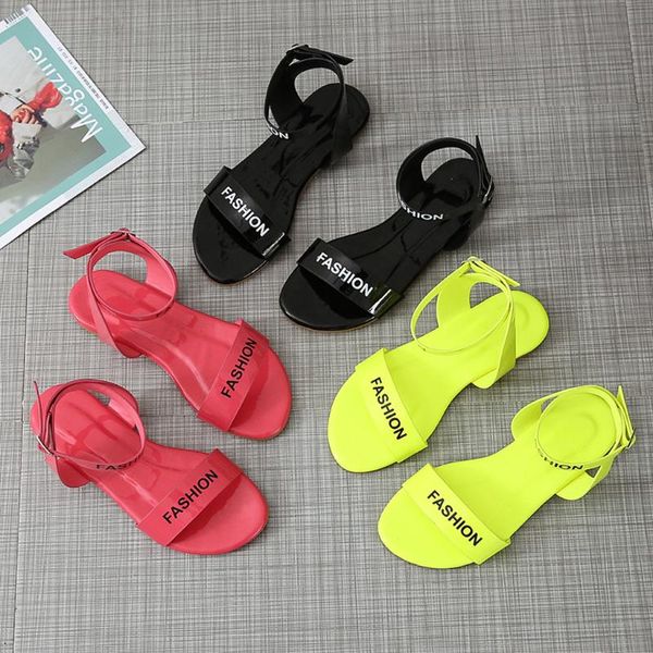 summer woman beach shoes ladies flat bottom sandals non-slip fashion sandals ladies fluorescent shoes party #3, Black
summer woman beach shoes ladies flat bottom sandals non-slip fashion sandals ladies fluorescent shoes party #3, Black
