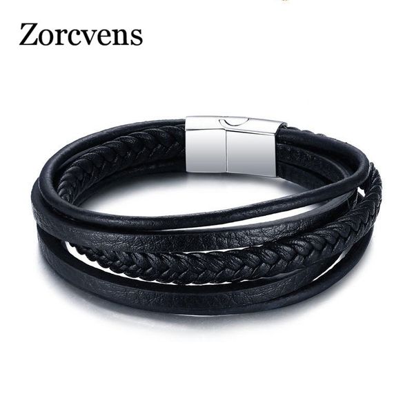 modyle 2020 new fashion genuine leather braided bracelet for men classic black men's bracelets & bangles jewelry
modyle 2020 new fashion genuine leather braided bracelet for men classic black men's bracelets & bangles jewelry