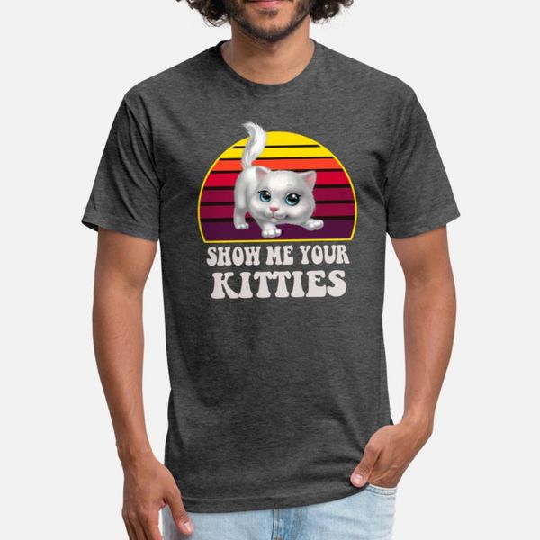 show me your kitties cat lover retro vintage gift t shirt men knitted cotton plus size 3xl clothing loose comfortable summer style pattern
show me your kitties cat lover retro vintage gift t shirt men knitted cotton plus size 3xl clothing loose comfortable summer style pattern