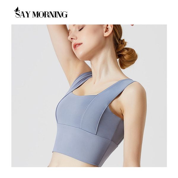 bras say morning women push up sports vest underwear shockproof breathable gym fitness athletic running yoga sport, Red;black
bras say morning women push up sports vest underwear shockproof breathable gym fitness athletic running yoga sport, Red;black
