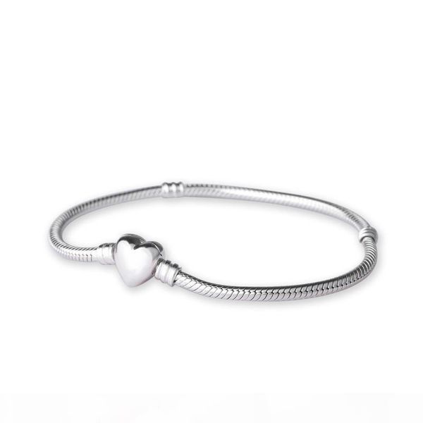 100% 925 sterling silver heart clasp snake chain bracelet fit authentic european dangle charm for women fashion diy jewelry, Golden;silver
100% 925 sterling silver heart clasp snake chain bracelet fit authentic european dangle charm for women fashion diy jewelry, Golden;silver