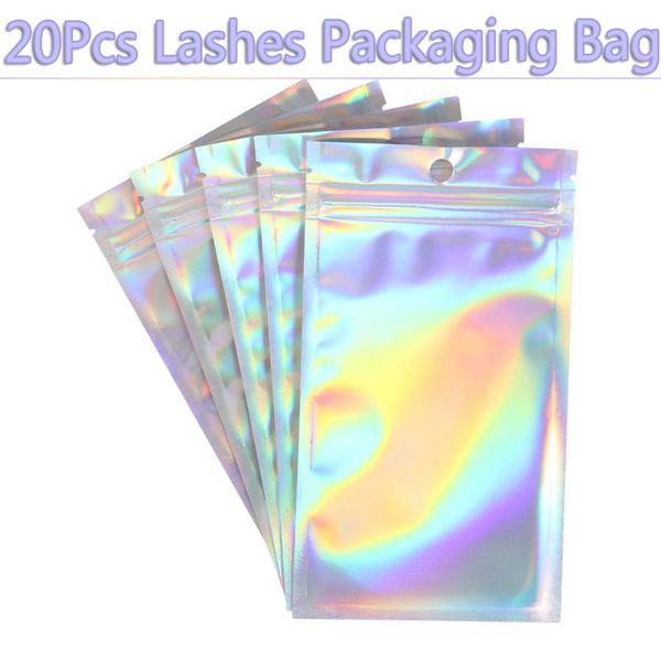 20pcs lashes packaging bag aluminum foil holographic shiny storage reclosable pouches self seal waterproof plastic box wholesale
20pcs lashes packaging bag aluminum foil holographic shiny storage reclosable pouches self seal waterproof plastic box wholesale