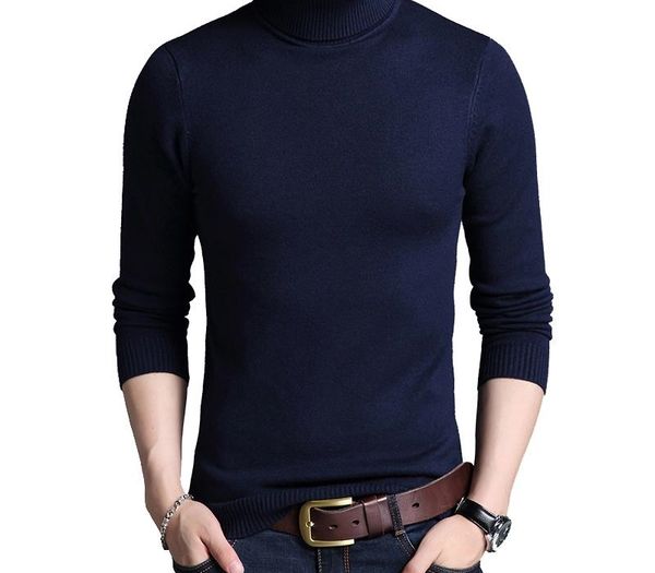 browon brand-sweater 2020 slim thickened men's base coat turtleneck sweater men sweater knitwear long sleeve basic, White;black
browon brand-sweater 2020 slim thickened men's base coat turtleneck sweater men sweater knitwear long sleeve basic, White;black