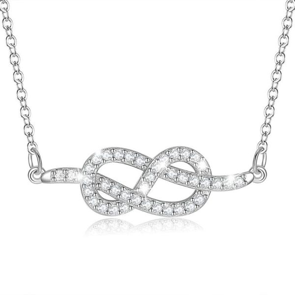 eudora 100% sterling silver symbol of endless love pendant love necklace jewelry for women with gift box dropshipping d522
eudora 100% sterling silver symbol of endless love pendant love necklace jewelry for women with gift box dropshipping d522