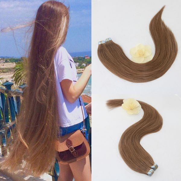 skin weft tape in straight human hair extensions double sided tape remy hair 20pcs 50g/pack #8 chestnut brown, Black
skin weft tape in straight human hair extensions double sided tape remy hair 20pcs 50g/pack #8 chestnut brown, Black