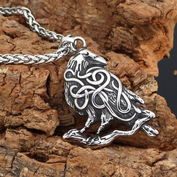 norse raven necklace box -odin viking pendant crow runes thor hammer mjolnir talisman vintage eagle men necklace women jewelry, Silver
norse raven necklace box -odin viking pendant crow runes thor hammer mjolnir talisman vintage eagle men necklace women jewelry, Silver