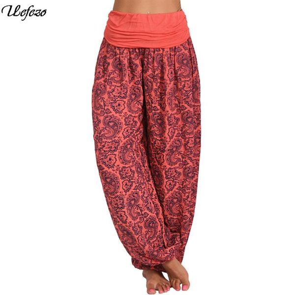 uefezo summer plus size s-5xl pants women ladies casual bohemia printed pockets wide leg loose high trousers pants, Black;white
uefezo summer plus size s-5xl pants women ladies casual bohemia printed pockets wide leg loose high trousers pants, Black;white