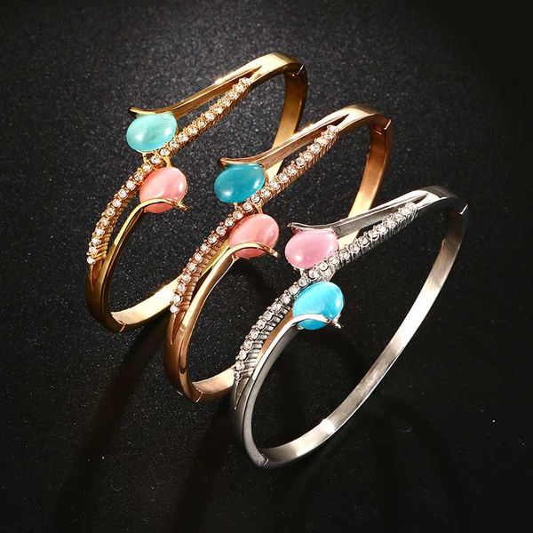 classical stainless steel gold bangle bracelet for girl women gift cute flower shape cz cuff bangles women jewelry party gift, Black
classical stainless steel gold bangle bracelet for girl women gift cute flower shape cz cuff bangles women jewelry party gift, Black
