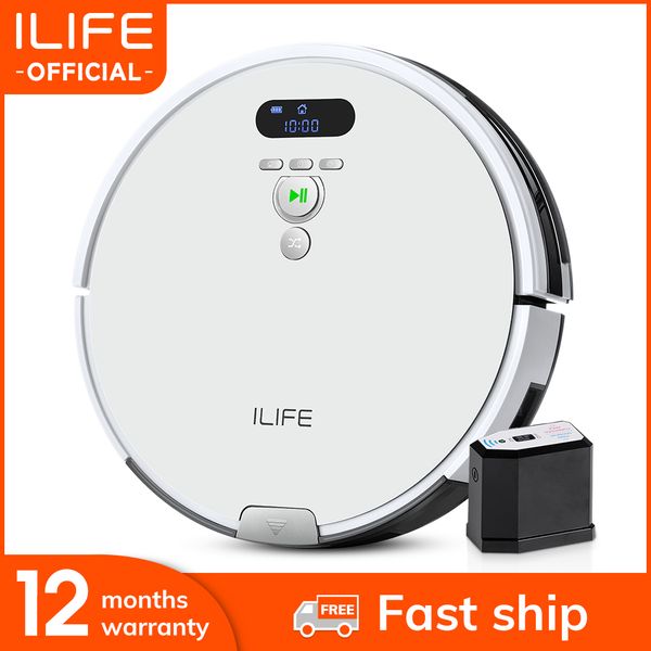 ilife v8s/v8 plus robot vacuum cleaner vacuum wet mop navigation planned cleaning large dustbin water tank schedule disinfection
ilife v8s/v8 plus robot vacuum cleaner vacuum wet mop navigation planned cleaning large dustbin water tank schedule disinfection
