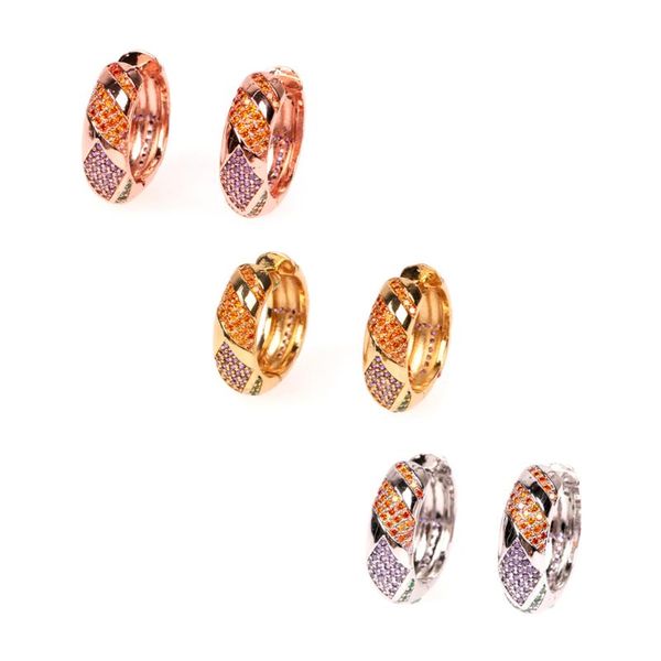 hoop & huggie eyika retro pattern earring bohemian style women jewelry gold/rose gold/silver plated zircon earrings gift for, Golden;silver
hoop & huggie eyika retro pattern earring bohemian style women jewelry gold/rose gold/silver plated zircon earrings gift for, Golden;silver