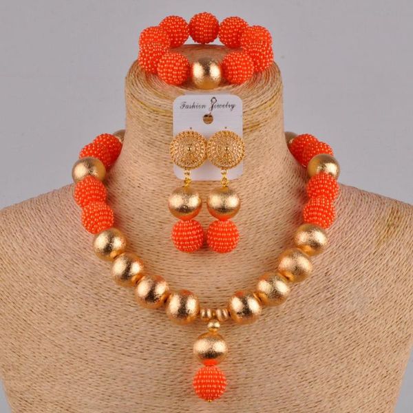 new fashion orange african handmade beaded nigeria wedding jewelry set imitation pearl female necklace earring bracelet xx-28, Silver
new fashion orange african handmade beaded nigeria wedding jewelry set imitation pearl female necklace earring bracelet xx-28, Silver