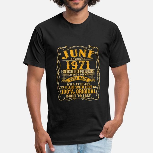 vintage 48th birthday june 1971 48 years old t shirt men print short sleeve o neck normal crazy comical spring unique shirt, White;black
vintage 48th birthday june 1971 48 years old t shirt men print short sleeve o neck normal crazy comical spring unique shirt, White;black