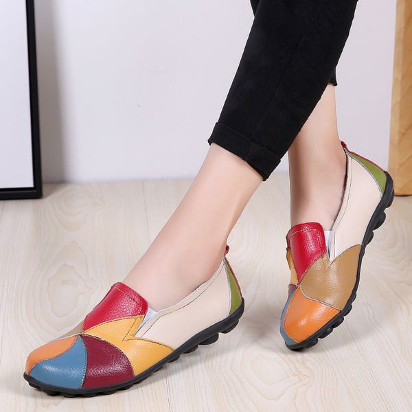 aardimi retro genuine leather women flat shoes slip on woman casual flats spring/autumn loafers female shoes 2020 new arrival, Black
aardimi retro genuine leather women flat shoes slip on woman casual flats spring/autumn loafers female shoes 2020 new arrival, Black
