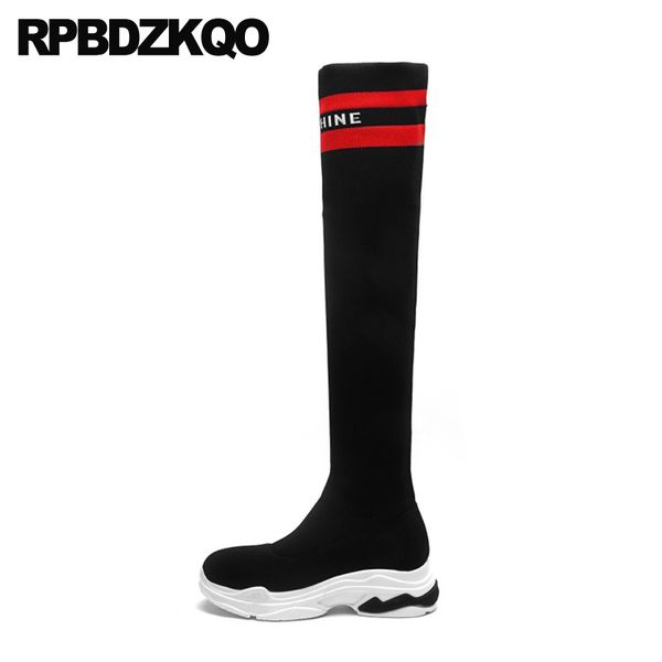 boots black knit over the knee high heel slip on flatform casual slim wedge sneakers designer shoes women luxury 2020 creepers
boots black knit over the knee high heel slip on flatform casual slim wedge sneakers designer shoes women luxury 2020 creepers